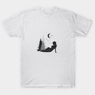 Forest Moon Woman T-Shirt